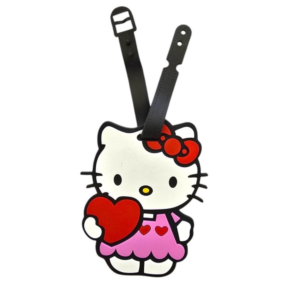 NWT Hello Kitty PVC luggage tag